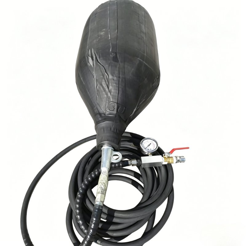 Rubber Stopple Bag Line Stop Balloon for Line Stop Project