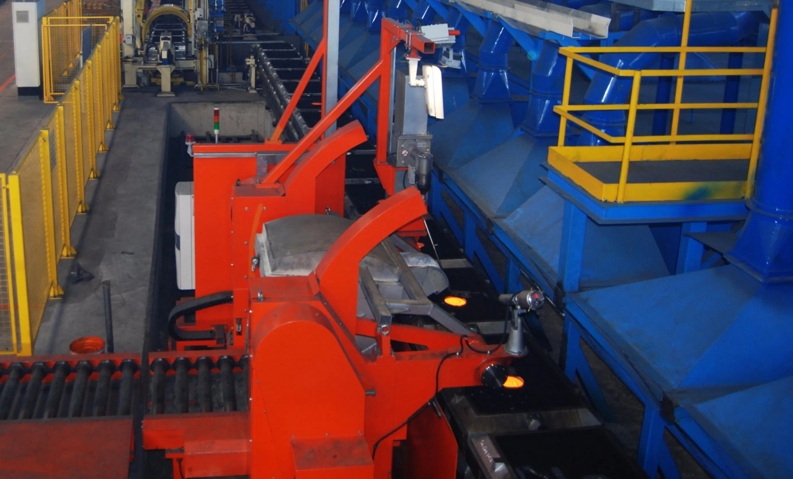 PU Series Tilting Automatic Pouring Machine