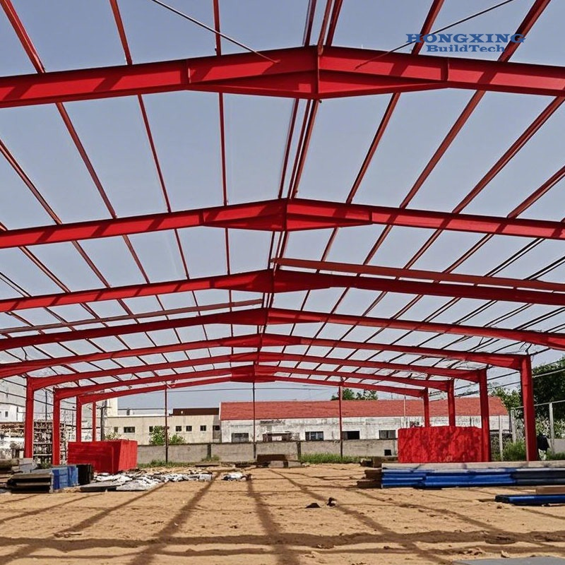 Custom High-Strength Steel Structure Prefabricated Building for Factory