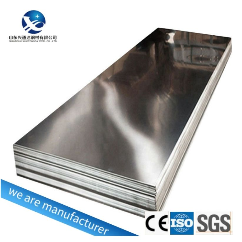 Lastra In Acciaio Inossidabile Specchio Laminata A Caldo Ad Alta Resistenza ASTM 316L/304