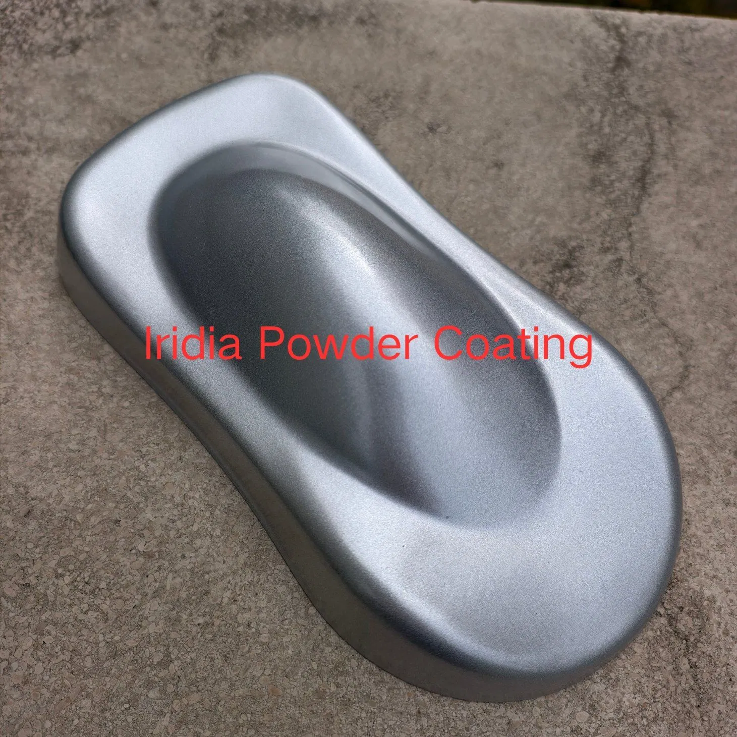 Polyester Durable Medium Size Silver Spark Metallic Powder Coating Paint for Auto Parts