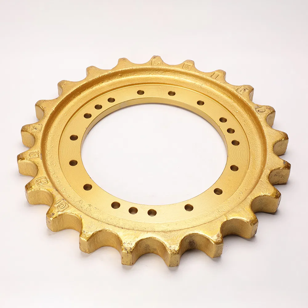 Parti del carro inferiore dell'escavatore Segmenti della ruota dentata per ricambi escavatore Caterpillar E120b E200b E300b