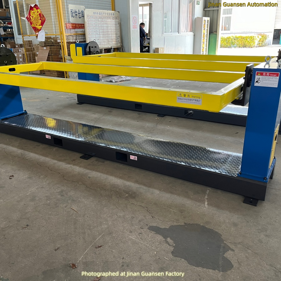 1-Axis Head and Tailstock Industrial Welding Positioner, Customizable, Robot-Integratable for Automated Welding