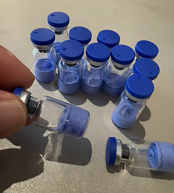 Lyophilized Research Peptide Raw Powder Ghkcu Copper Growth Peptide Material for Lab Research