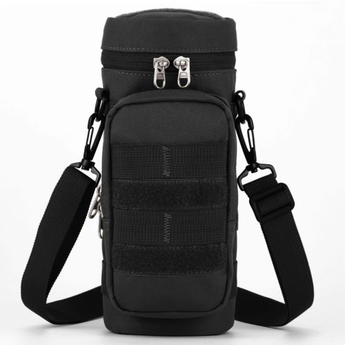 Outdoor Sports Travel Camping Hiking Water Bottle Carrier Insulated Cover Bag