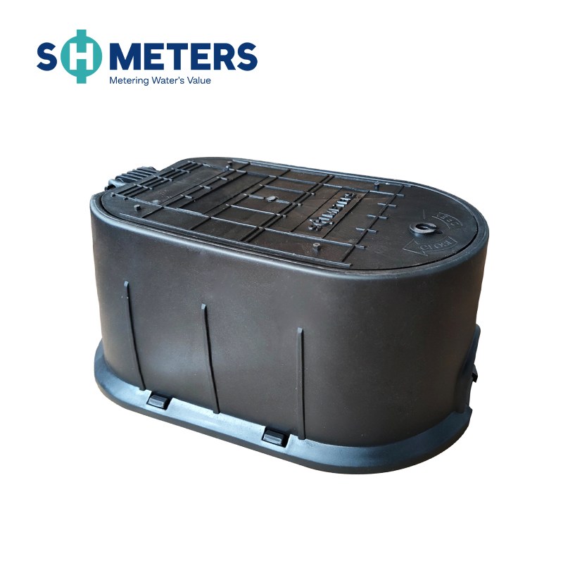 15mm Mechanical Waterproof Plastic Protect Metal Water Meter Box