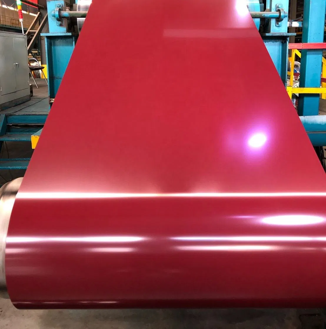 0,12mm-0,6mm Bobina in acciaio preverniciato con rivestimento colorato Bobina PPGI