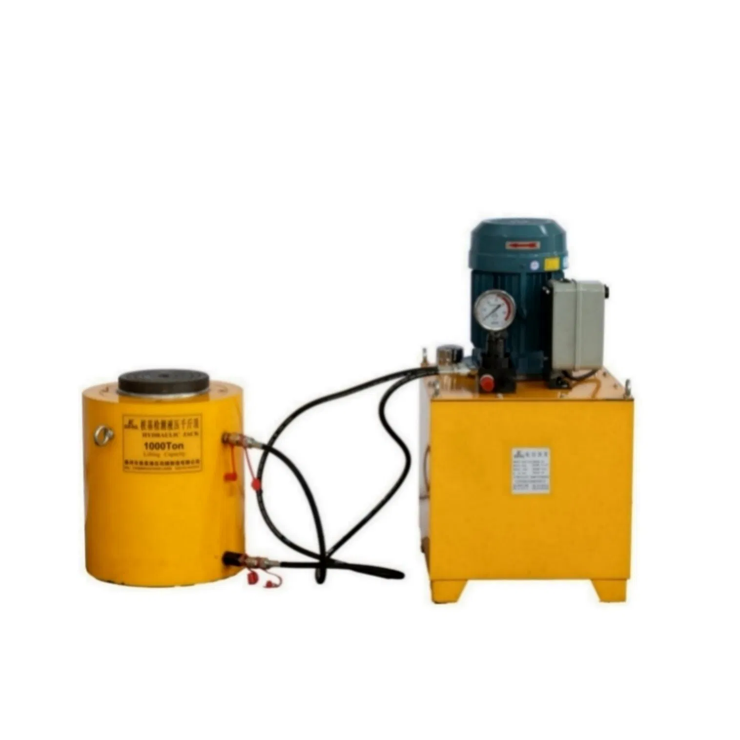 Simple Hydraulic Jack for Static Pile Pressing