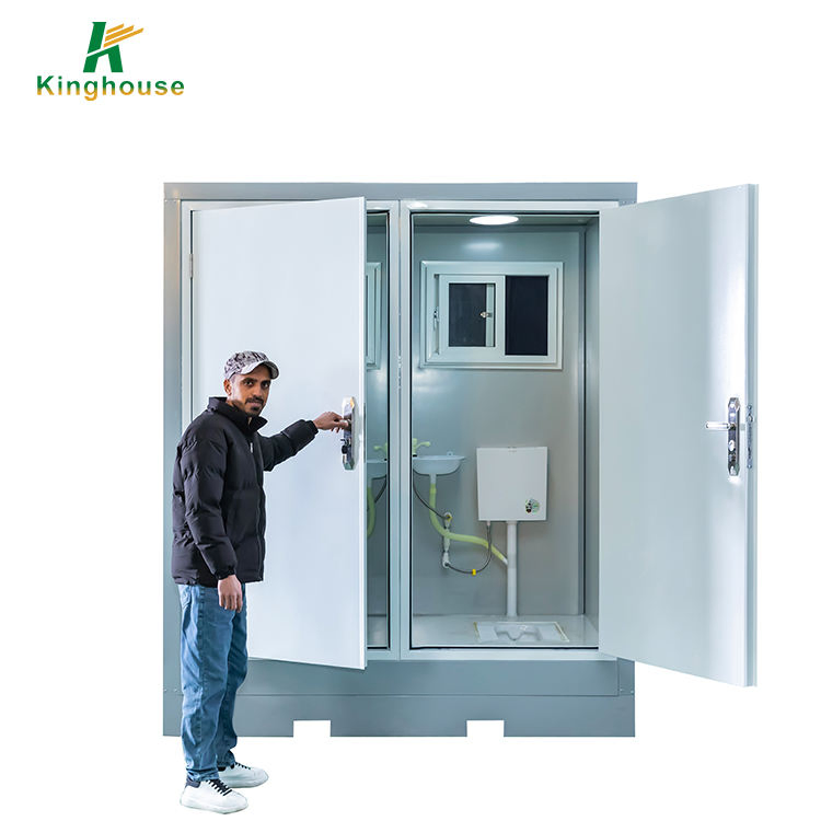 Luxury Portable Toilet with Bidet and Sink for Events