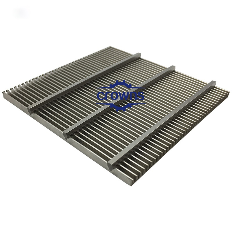 Stainless Steel Flat Wedge Wire Screen Panel for Mining & Mineral Processing Heavy-Duty Sieve Deck