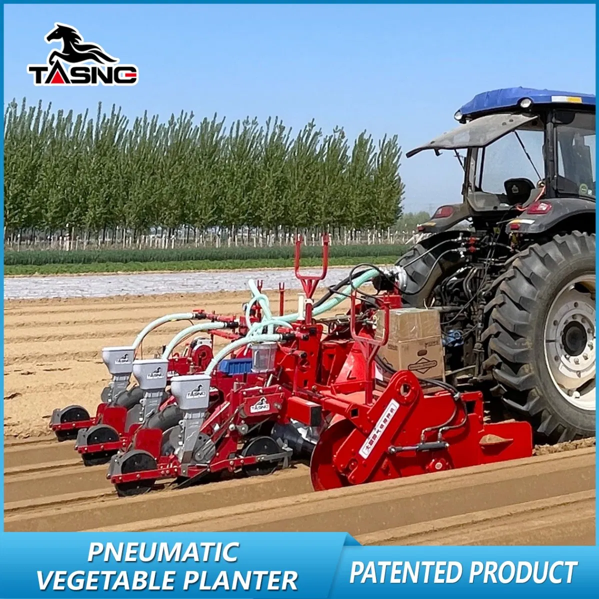 Semoir agricole compact, uniforme et précis pour l'agriculture