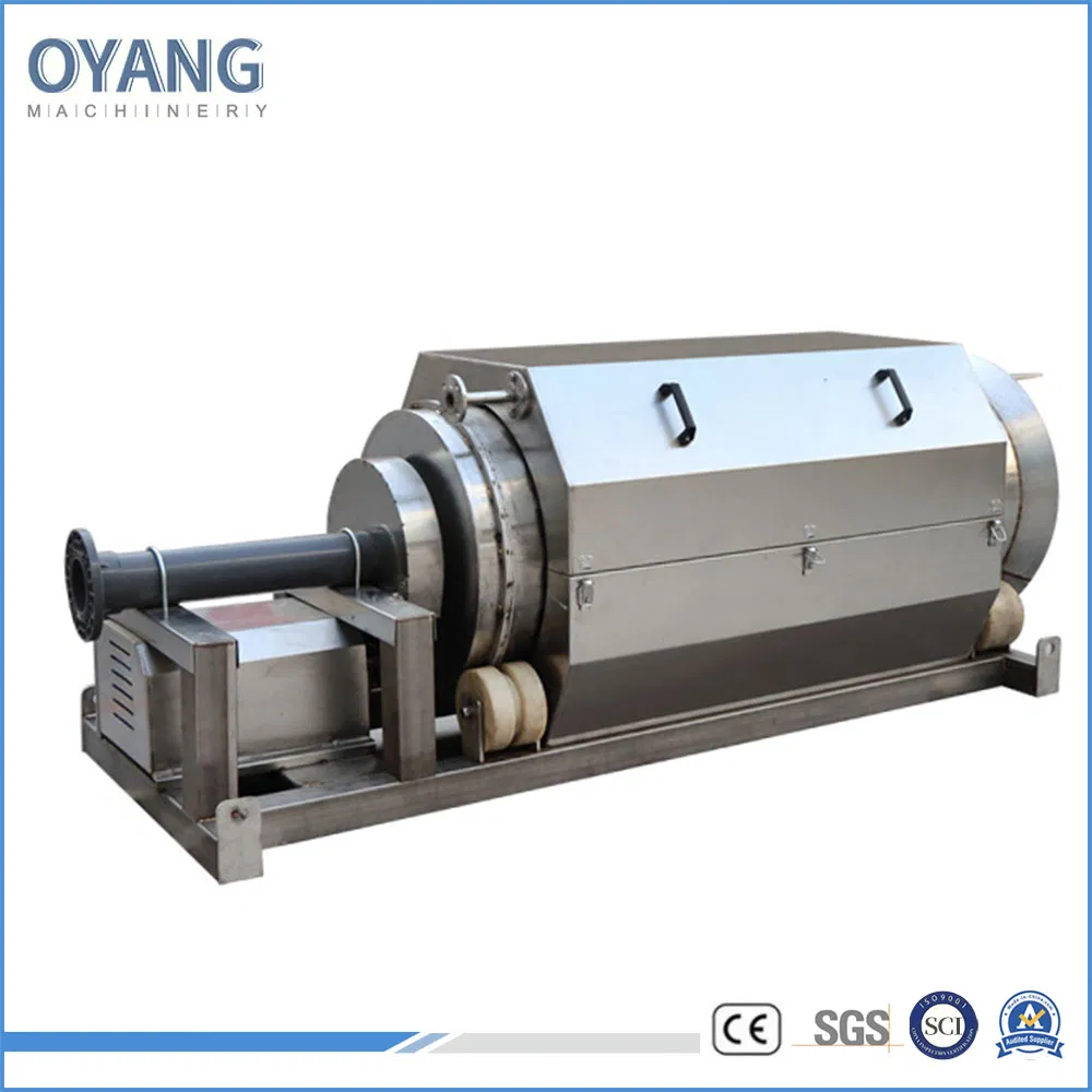 Aquaculture Drum Filter for Removal of Aquatic Plants and Floating Objects