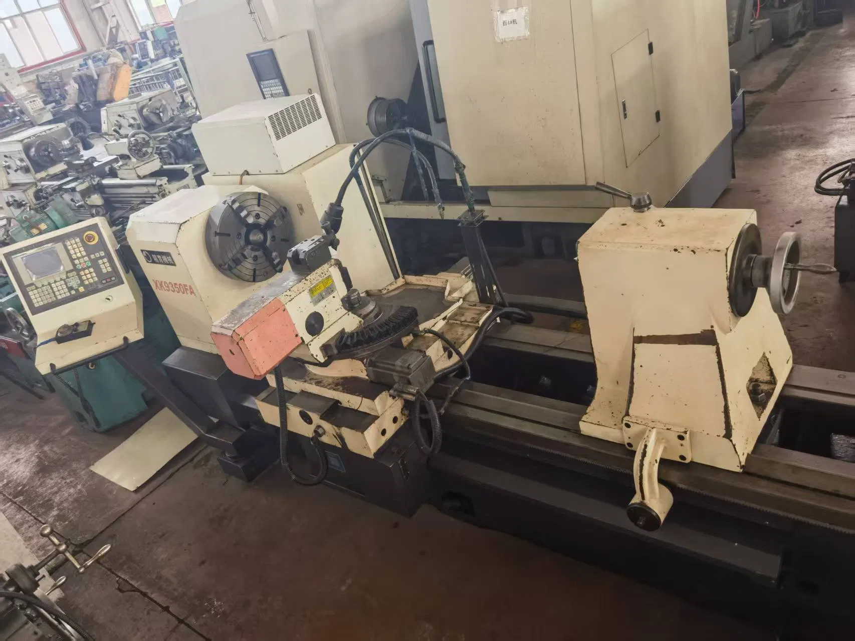 Used CNC Lathe for Metalworking and Fabrication