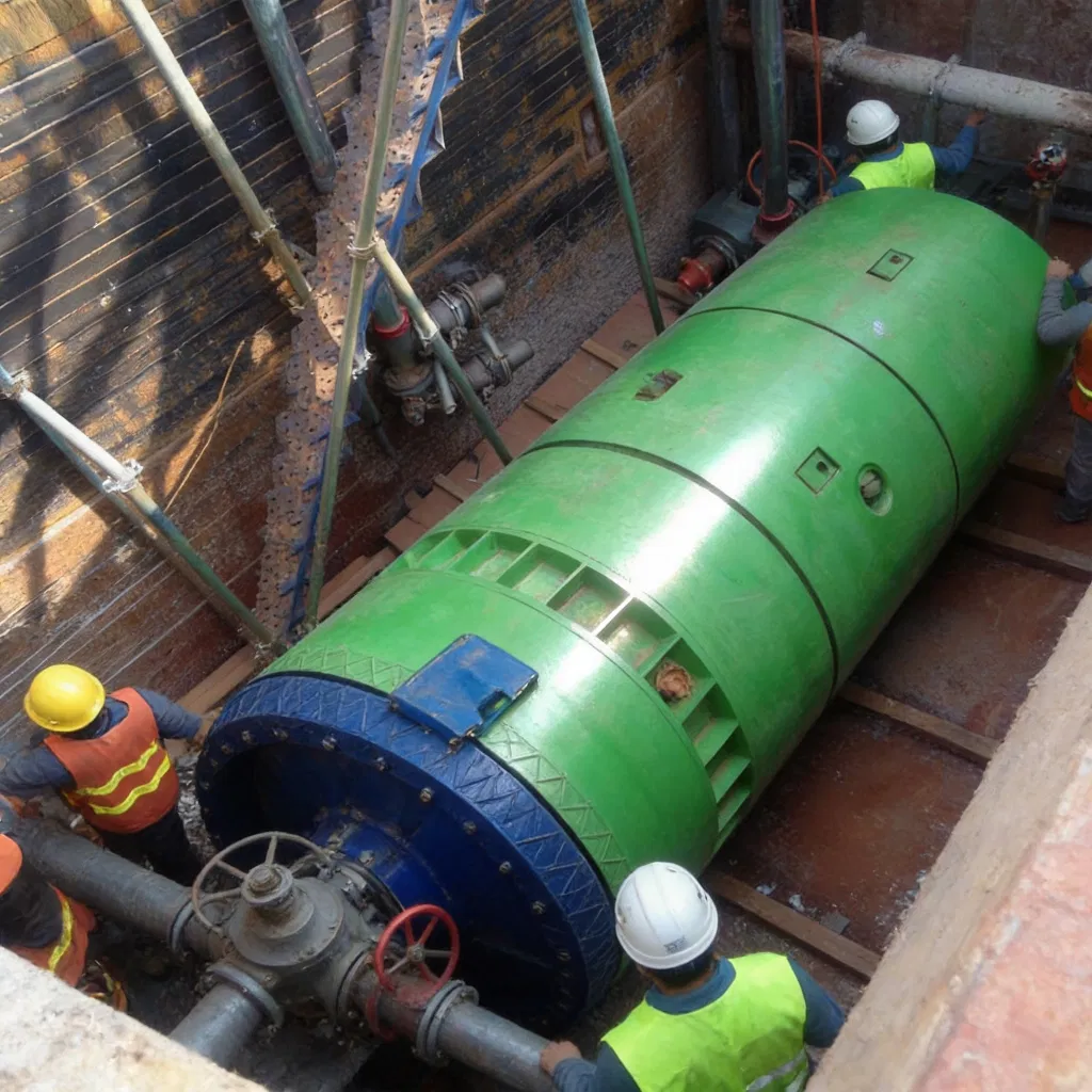 Micro TBM Remote-Controlled Slurry Balance Pipe-Jacking Tunneling Machine