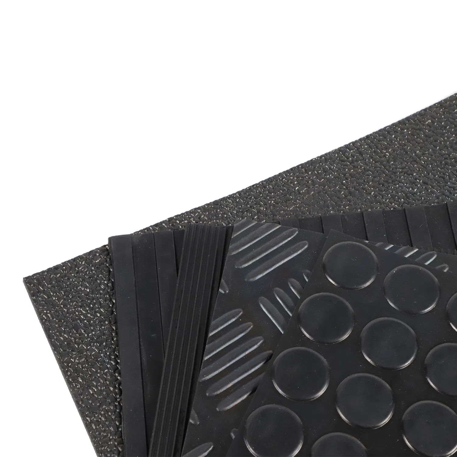 Mildew-Proof Soft Anti-Slip Rubber Mat for Bathroom Vanity Toiletries