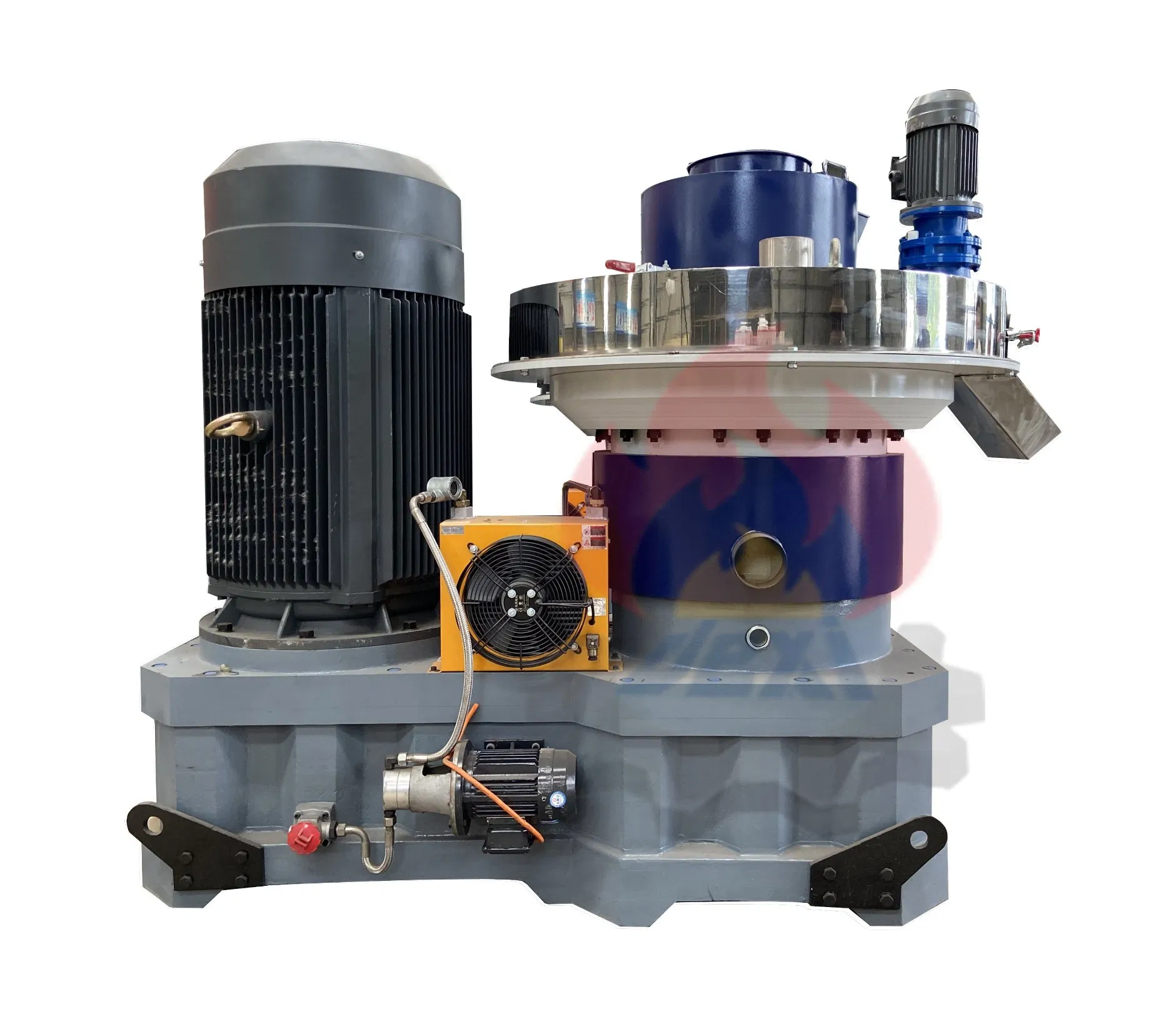 132kw Heavy Duty Vertical Ring Die Wood Pellet Mill Machine with CE Certificate