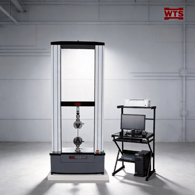 5kN 10kN Single Column Electronic Universal Tensile Strength Testing Machine Computer Servo Control Lab Material Tester