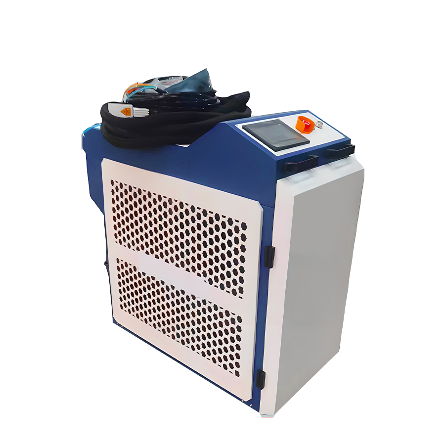 Macchina portatile per saldatura laser a fibra 4 in 1 per alluminio