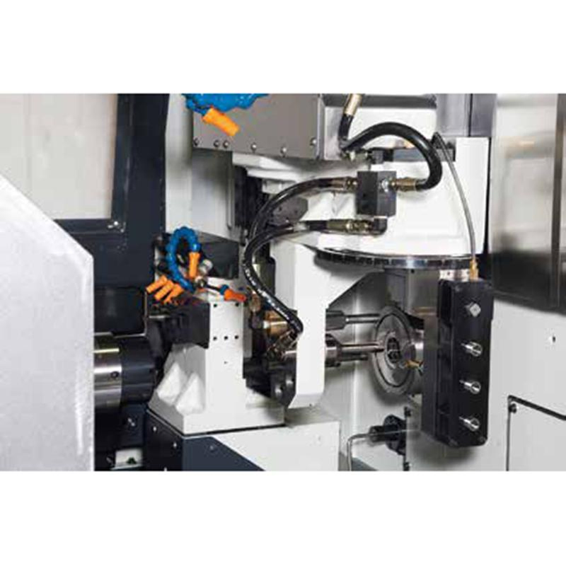 Dual Spindle Swiss CNC Lathe Machine for High Efficiency