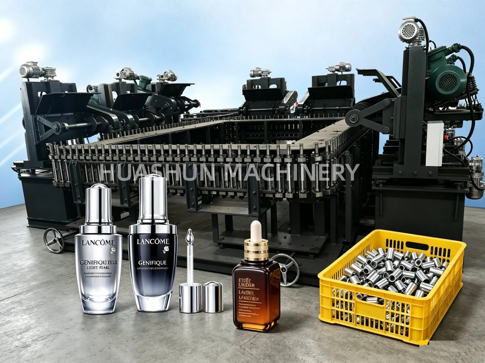 Macchina automatica per lucidatura hardware in metallo