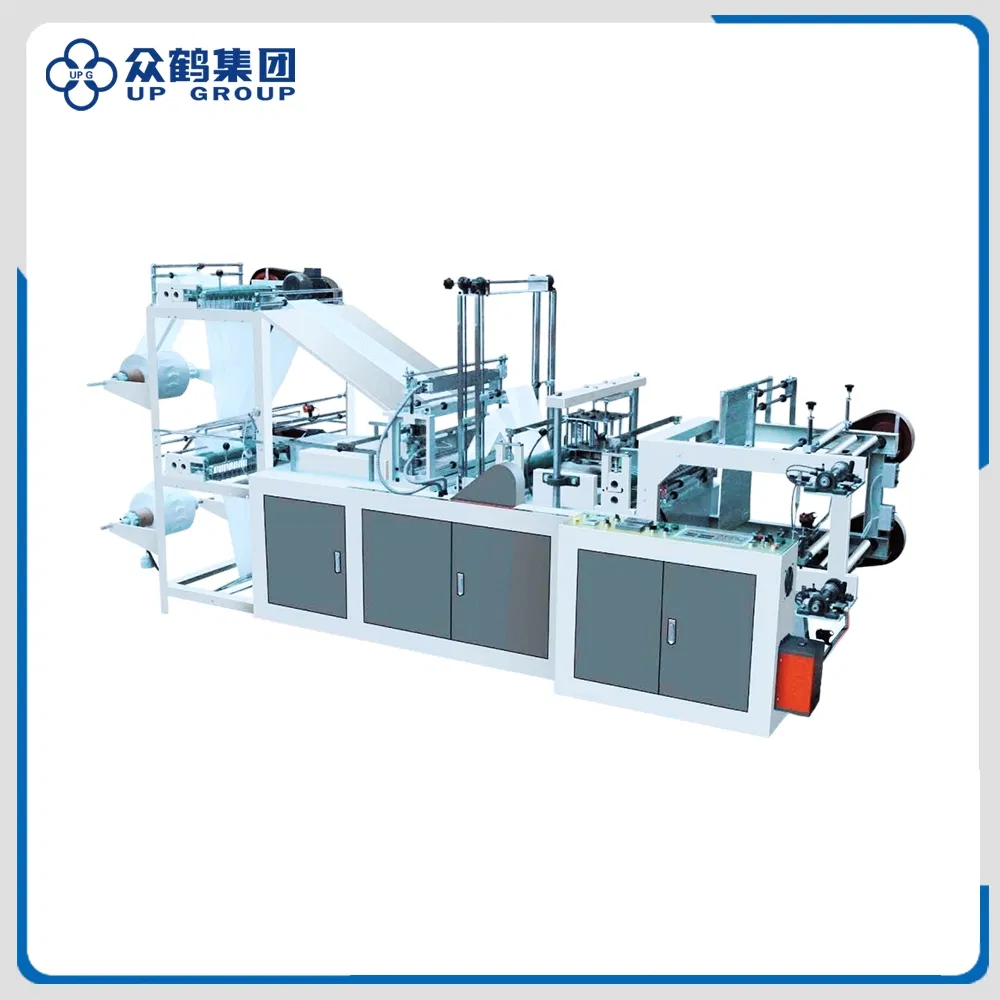 LQDR-500x2 Double Lines Flat Bag Vest Bag Machine for Grocery Shopping