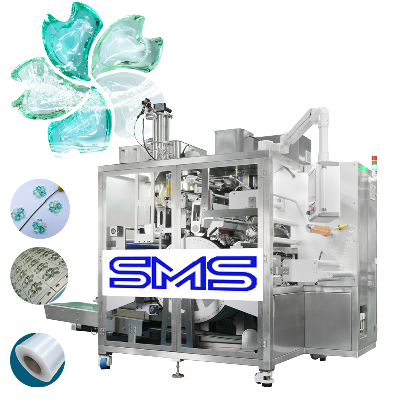 PVA Film Water Soluble Laundry Detergent Pods Making Machine