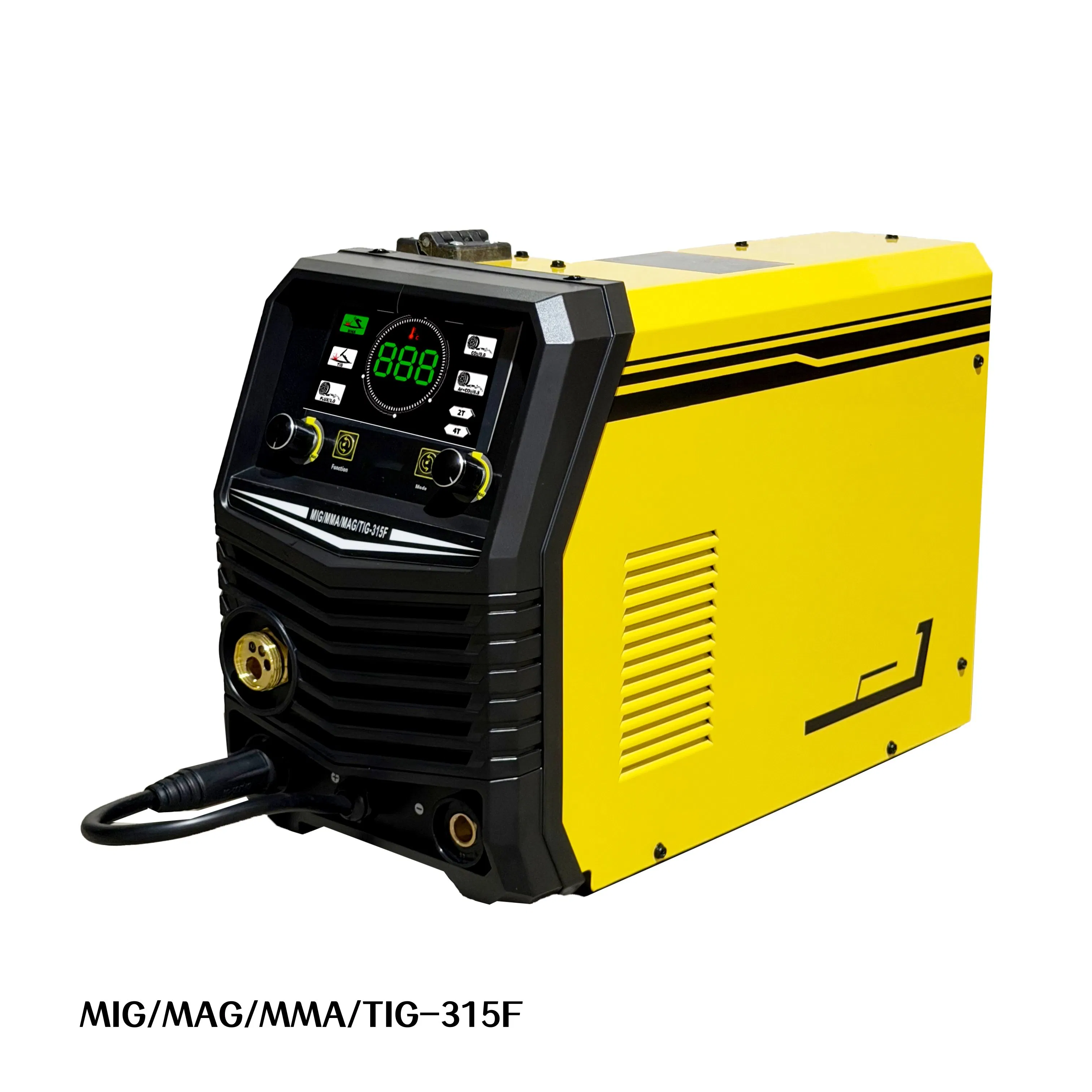 Effienice 200A/220V MIG/MMA/MAG/TIG-315F Máquina de soldar MIG de 15 kg