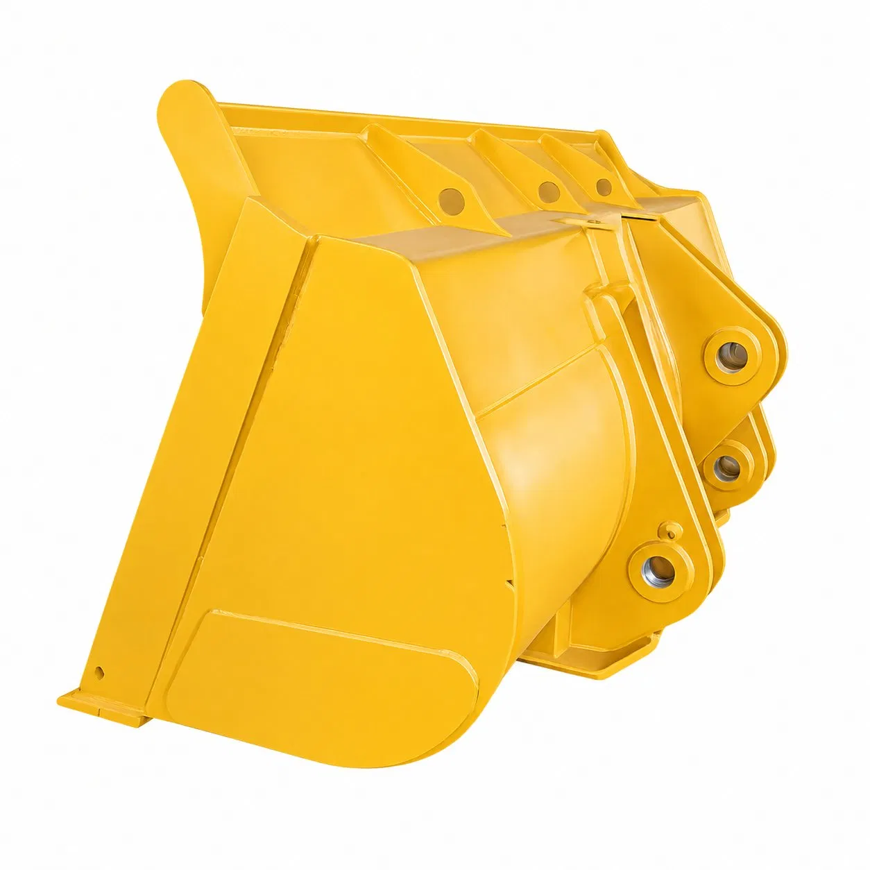 Godet polyvalent personnalisable pour chargeuses sur pneus, conçu pour le terrassement, le chargement et la manutention polyvalente de matériaux à haut rendement