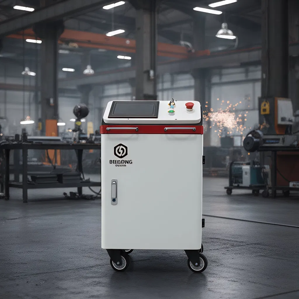 Macchina per la pulizia laser a impulsi da 1000 W con funzionamento a basso rumore