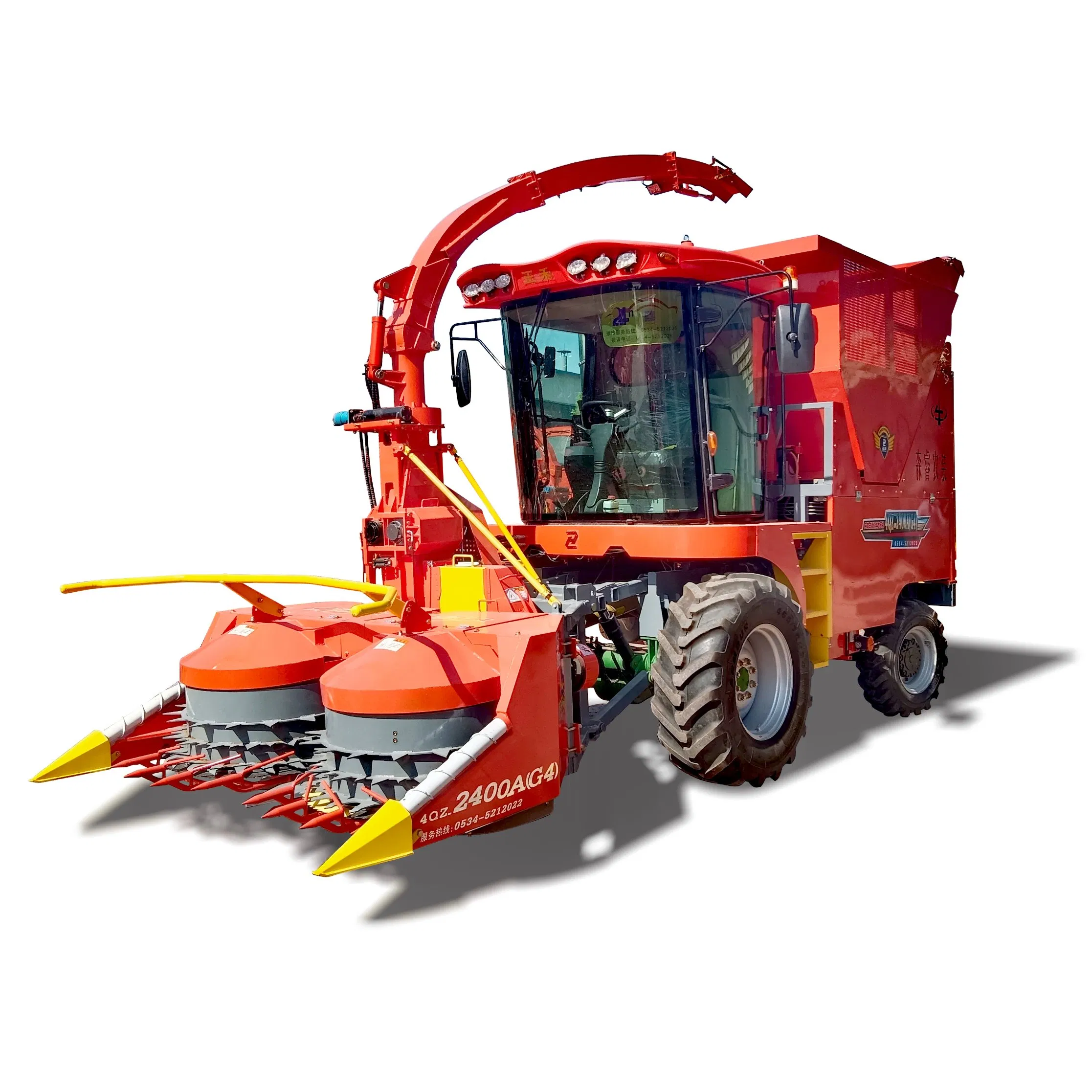 Corn Forage Maize Straw Harvester Machine Quality Manufacturer Silage Harvester