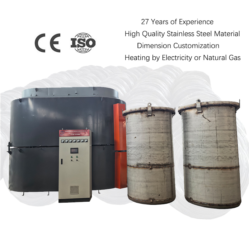 Natural Gas Type Pit Annealing Furnace for Black Annealed Wire