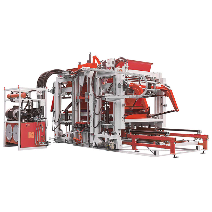 Brick Paver Block Manufacturing Machine with Quick Mold Change System