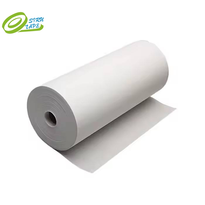 Pellicola di copertura mascherante in plastica bianca e carta mascherante per protezione nella verniciatura automobilistica P42W
