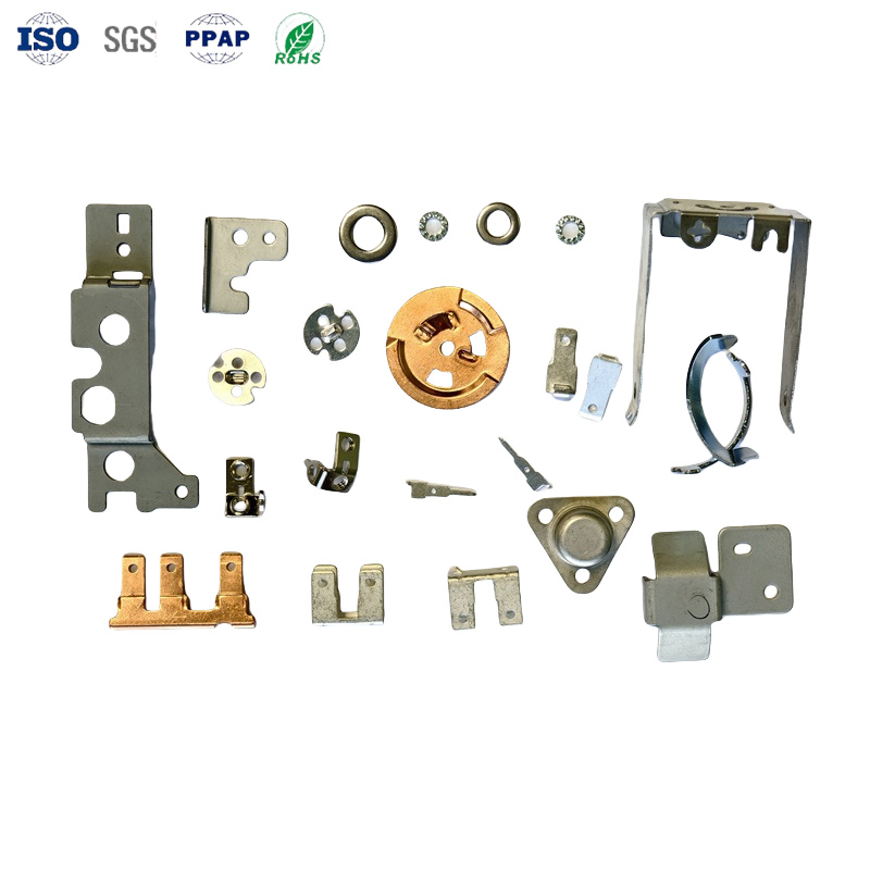 Premium Tailored Copper Stamping Parts with Luxurious Silver Finish