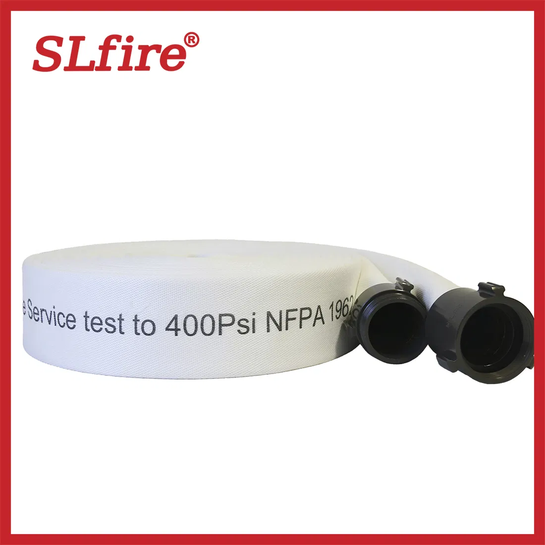 Aluminum Brass Adapter Double Jacket EPDM Canvas Fire Hose