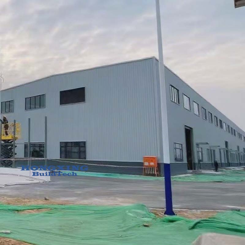 Durable Prefabricated Steel Structure for Waste Treatment Quick-Install Metal Building for Waste Management, Recycling & Environmental Protection Facilities