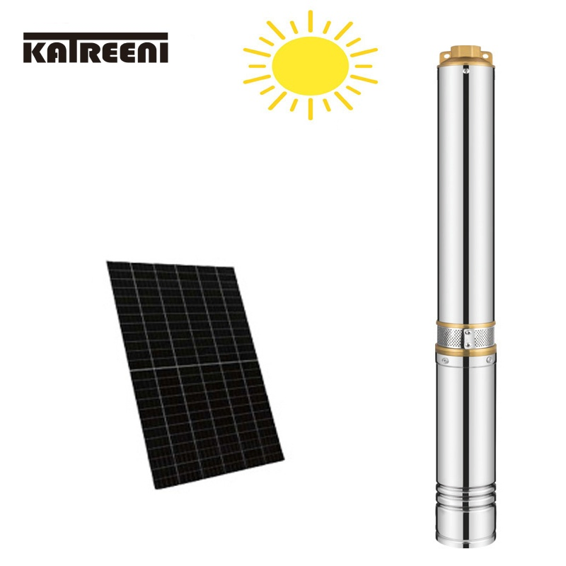 4 Inch DC Solar Stainless Steel Submersible Pump