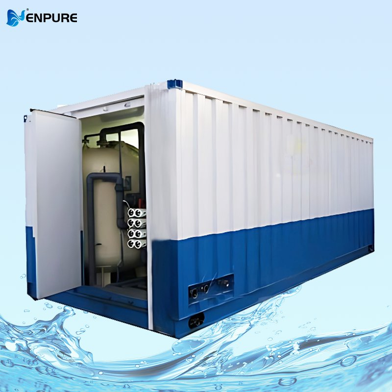 Ultra Large Dual Pass RO Desalination Unit, 500,000 GPD, Fully Automated