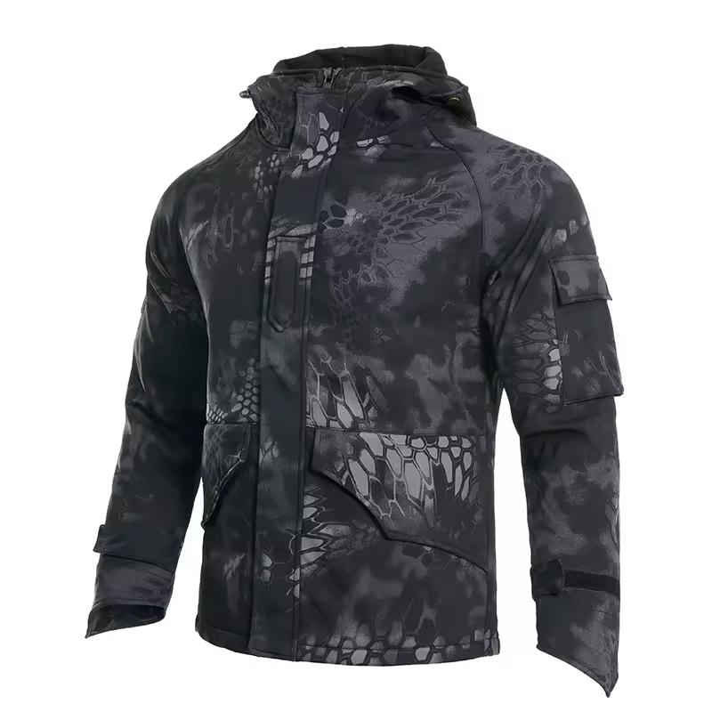 Waterproof Breathable G8 Camouflage Tactical Hooded Jacket for Camping Hunting