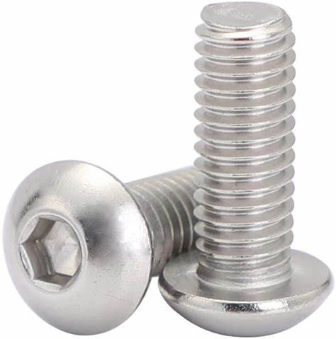 Stainless Steel Carbon Steel DIN7380 Button Head Socket Cap Screw A2-70 305 Machine Screw