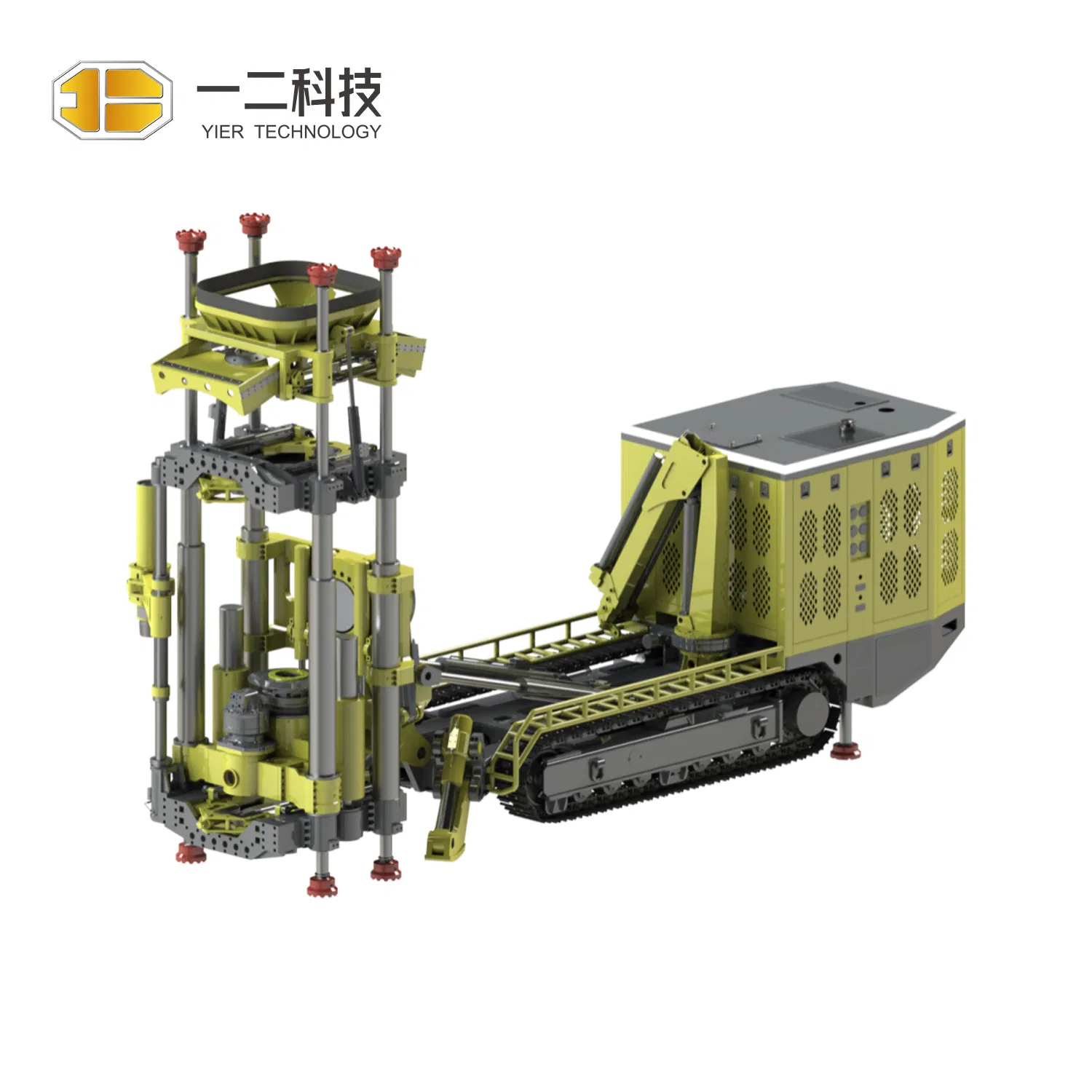 ATM-1000L Robust Raise Borer 23.6t Weight 490kN Thrust 1230kN Pulling