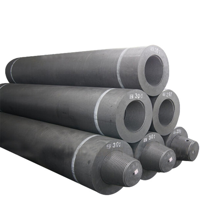 High Power 200-700mm Graphite Electrode with Nipple RP UHP Graphite Electrode for Eaf Arc Furnace