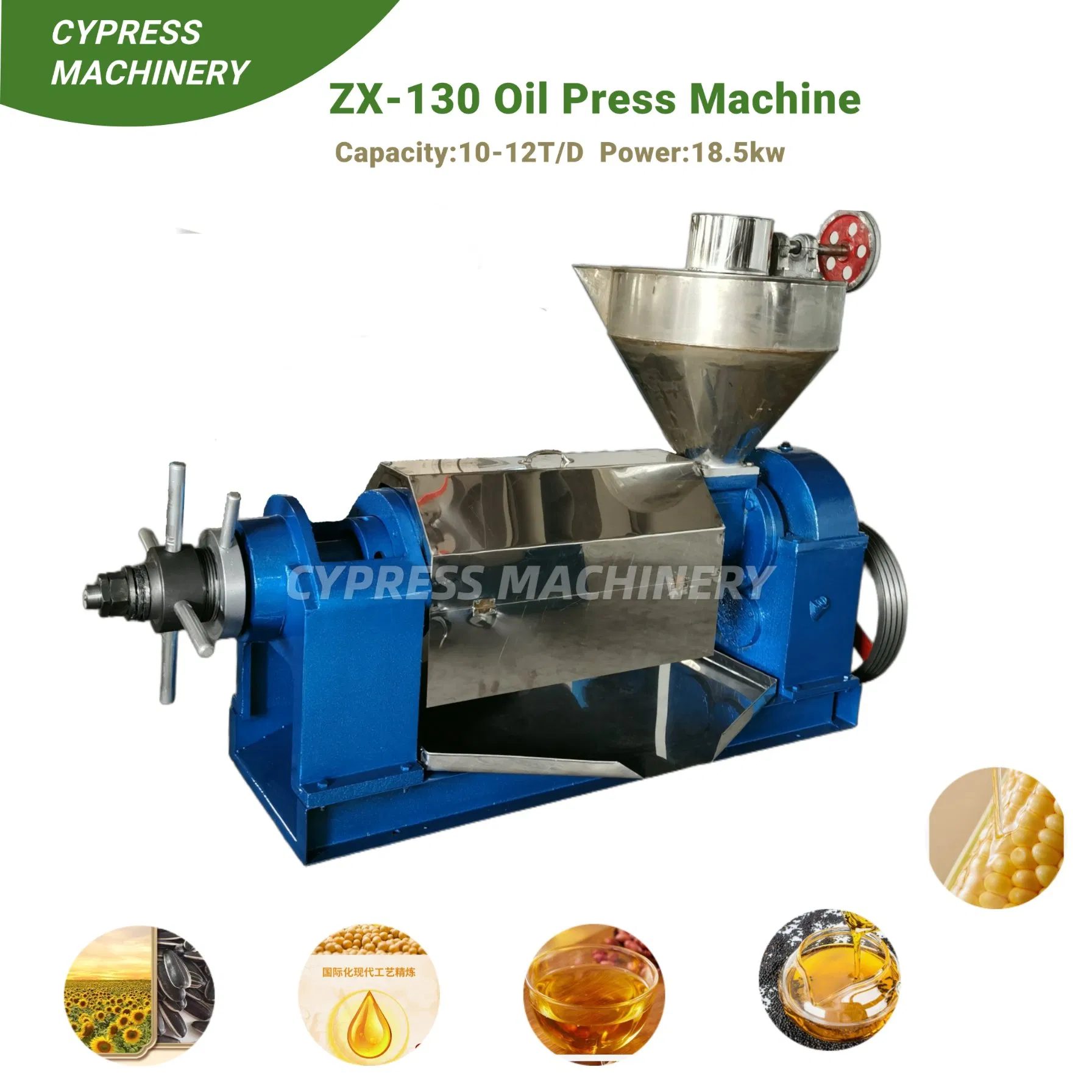 ZX-95/6YL-95 ZX-130 Macchina per l'estrazione dell'olio di cocco, arachidi e avocado Macchina per l'estrazione a freddo dell'olio di girasole e palmisti Macchina per l'estrazione dell'olio Macchina per l'espulsione dell'olio
