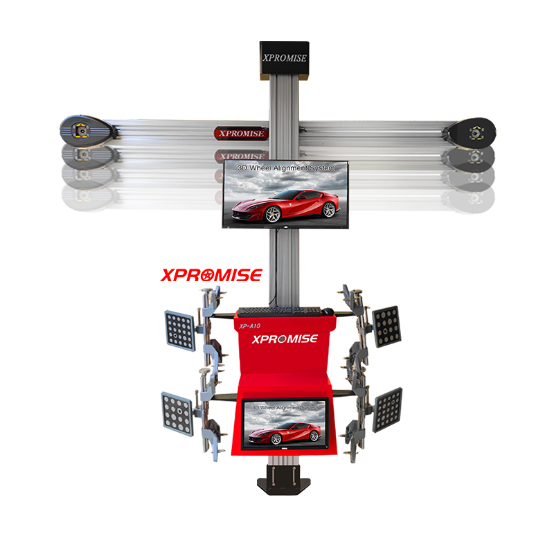 Allineatore per convergenza ruote 3D per macchinari automobilistici con telecamera HD