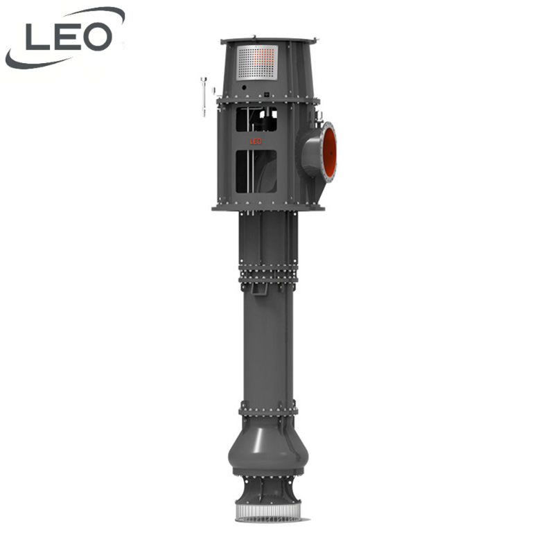 Pompe à eau centrifuge verticale multicellulaire à haute pression et arbre long industrielle électrique Leo
