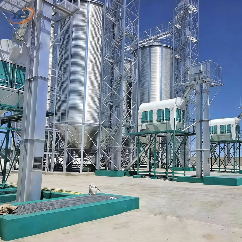 Hoppersilo für die landwirtschaftliche Getreidelagerung