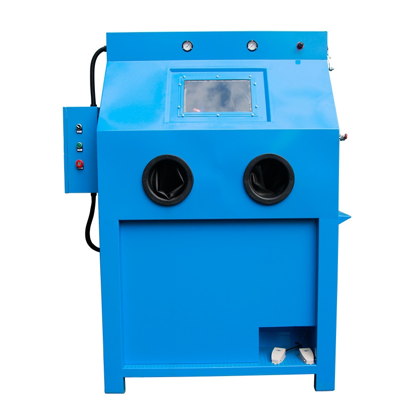 Wet Blast Cabinet, Water Sand Blasting Equipment for Automotive Parts Cleaning and Finishing