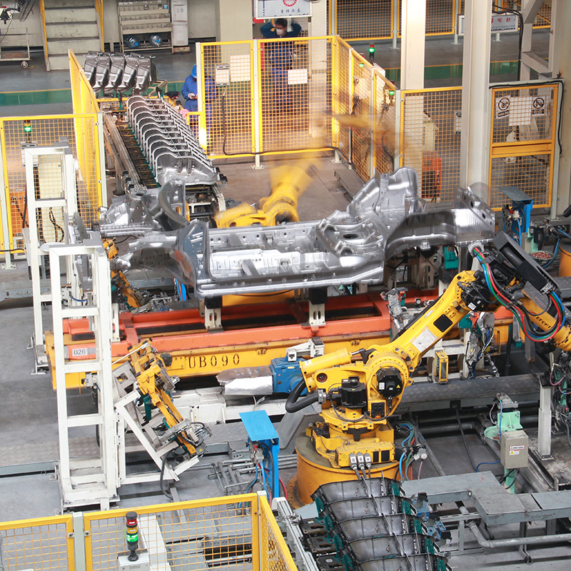 Robot de soudage à l'arc à portique intelligent automatique pour structures en acier