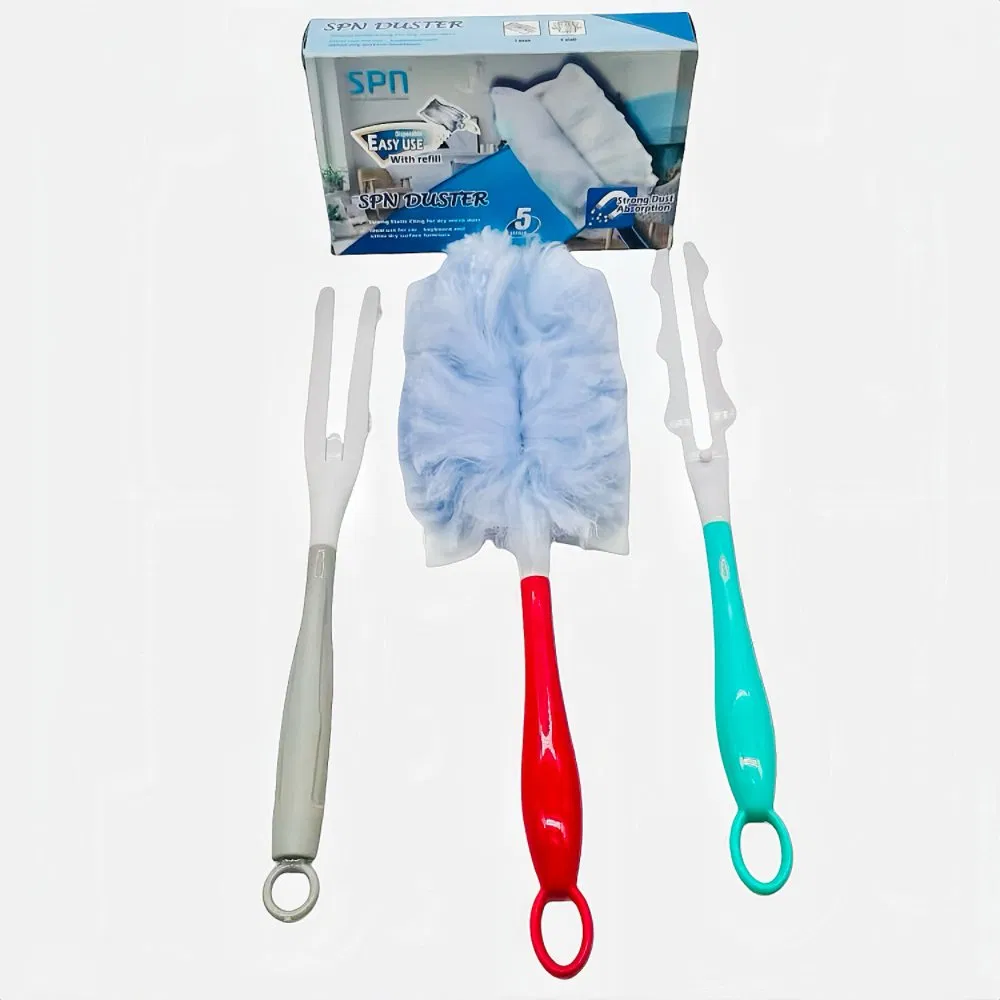 OEM Disposable Non-woven Fiber Duster Refills for Picture Frame, Book Case, Mini Blind, Vent, Ornaments, Computer, Ceiling Fan, Car Cleaning