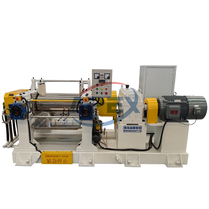 High Efficiency ISO Certificate Automatic Two Roll Rubber Mixing Mill